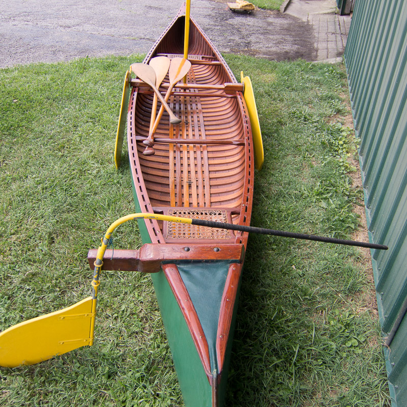 1938 Old Town Sailing Canoe with Accessories