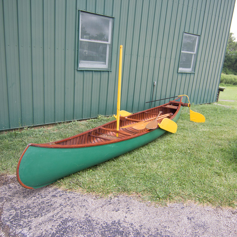 1938 Old Town Sailing Canoe with Accessories