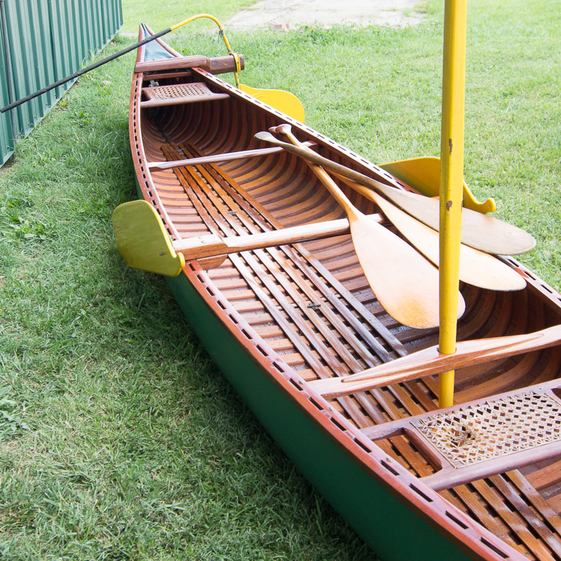 1938 Old Town Sailing Canoe with Accessories