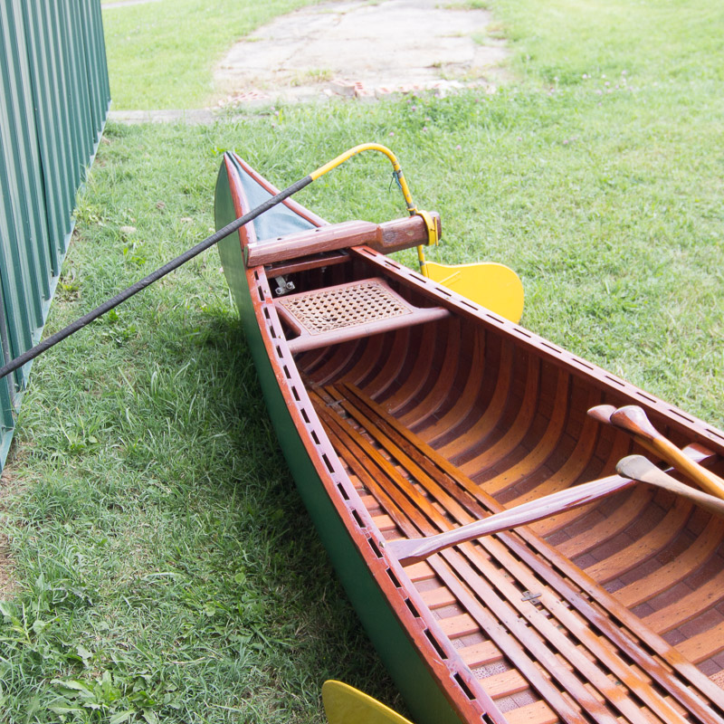 1938 Old Town Sailing Canoe with Accessories