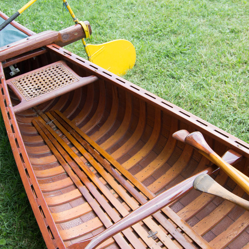 1938 Old Town Sailing Canoe with Accessories