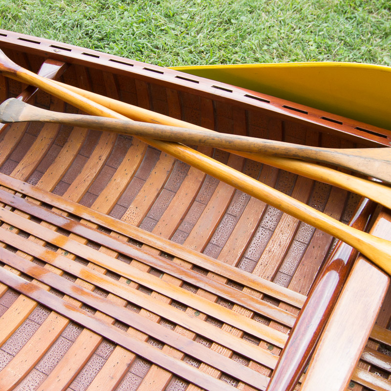 1938 Old Town Sailing Canoe with Accessories