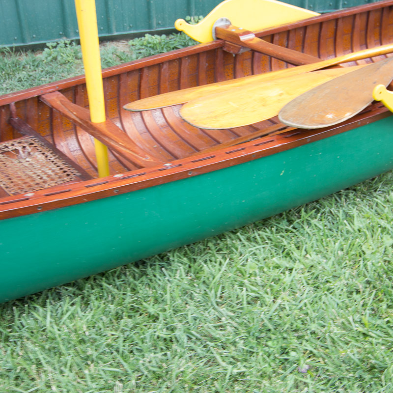 1938 Old Town Sailing Canoe with Accessories