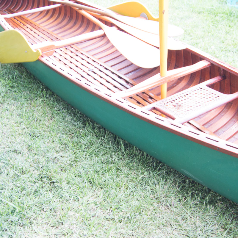 1938 Old Town Sailing Canoe with Accessories