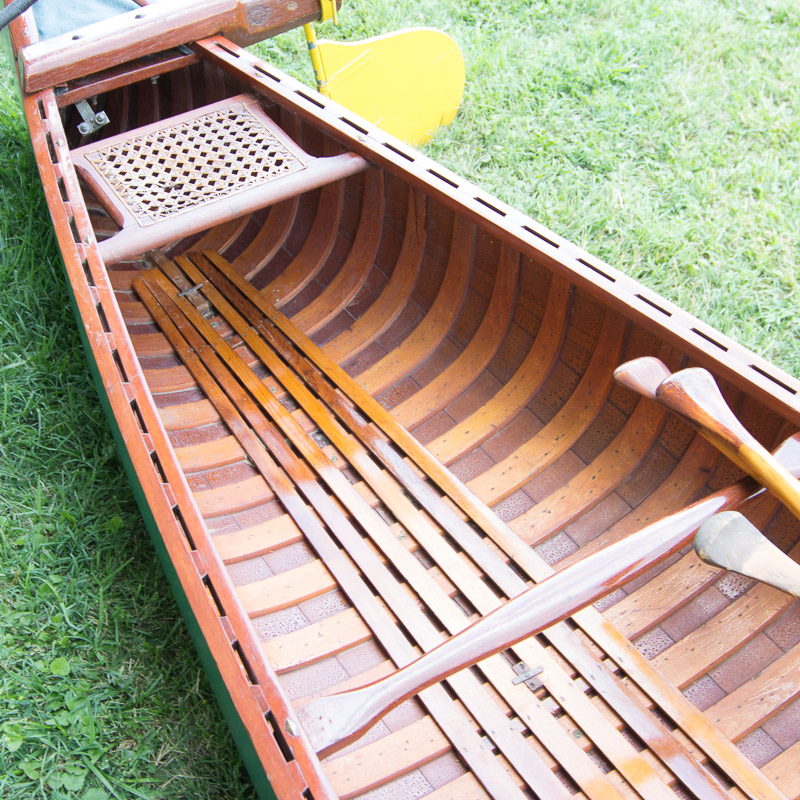 1938 Old Town Sailing Canoe with Accessories