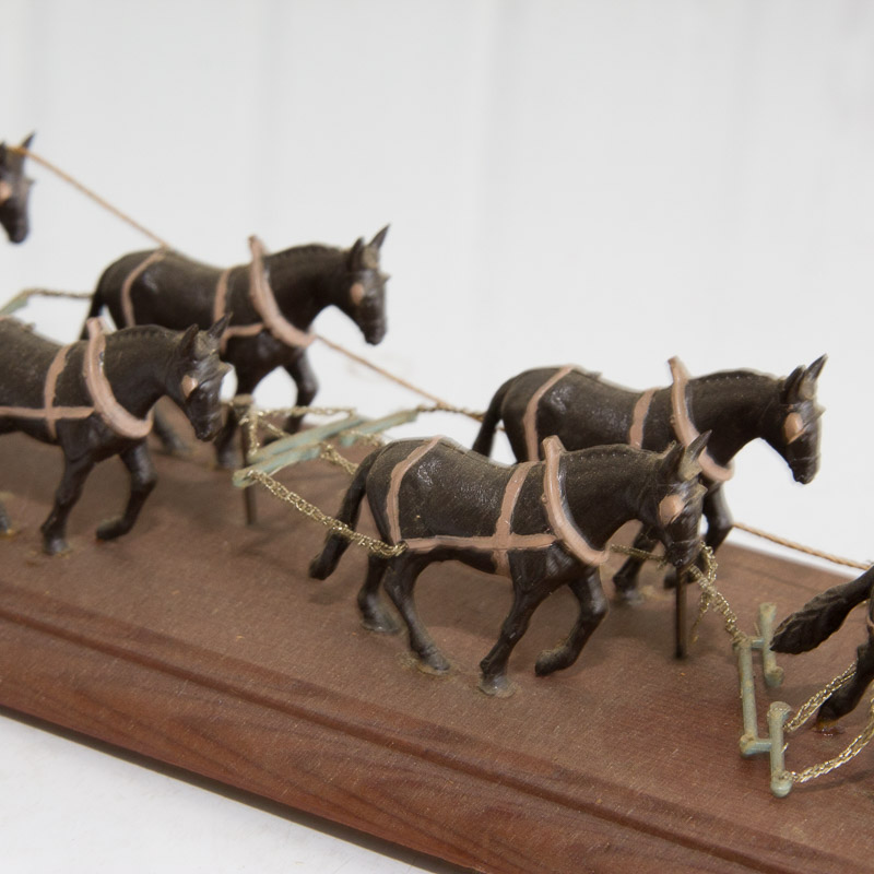 Vintage 20 Team Mule Borax Model on Board