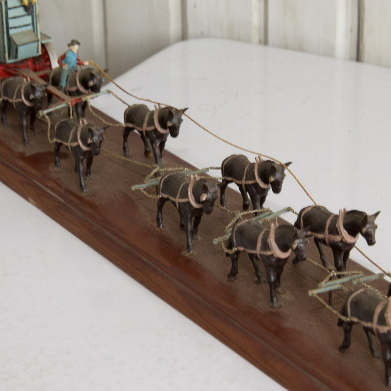 Vintage 20 Team Mule Borax Model on Board