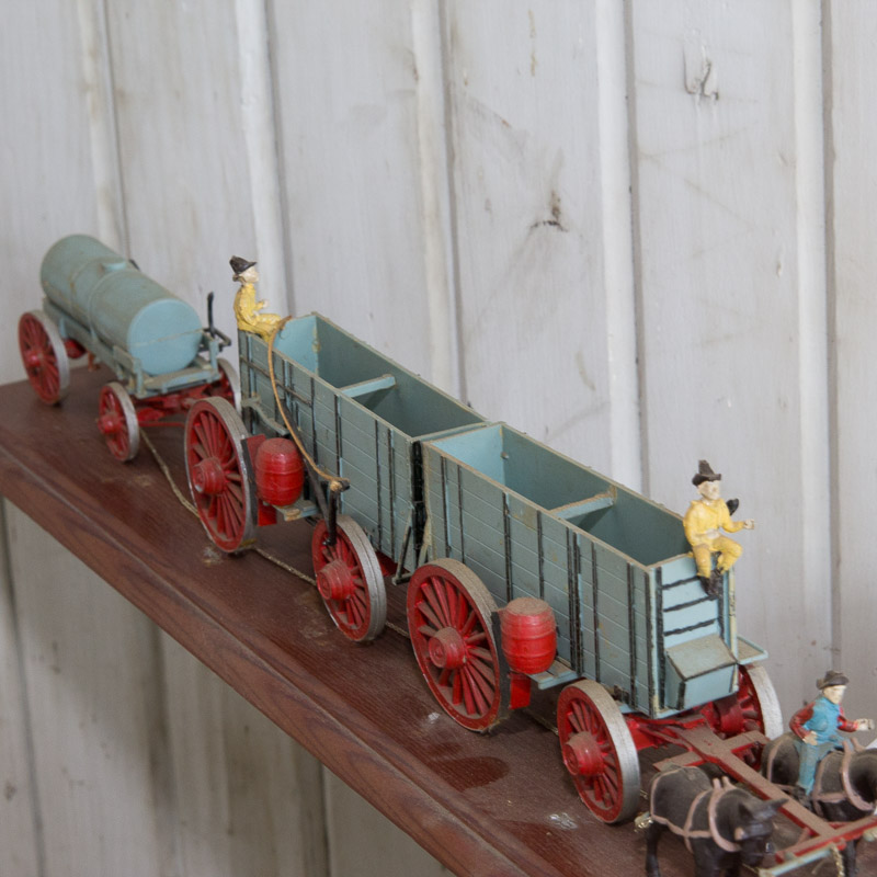 Vintage 20 Team Mule Borax Model on Board