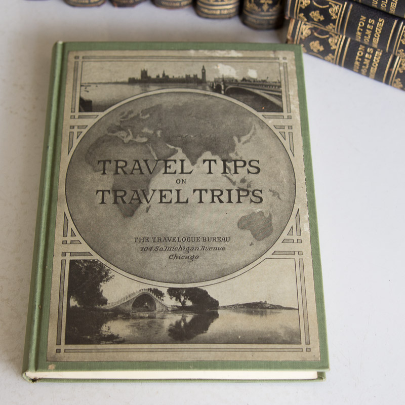 Complete 13 Volume "Burton Holmes Travelogues" (1919) with "Travel Tips" (1920)