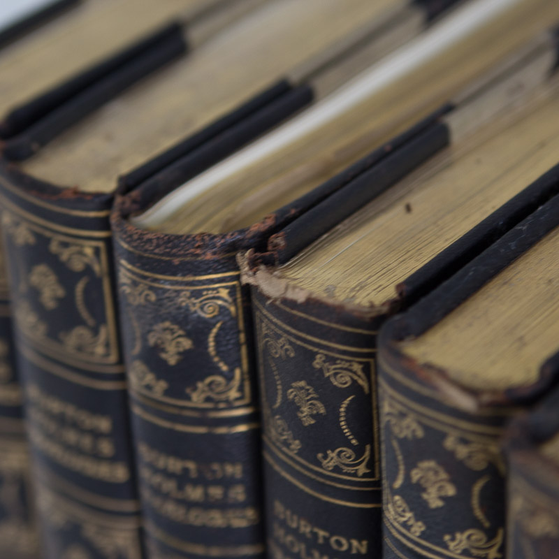 Complete 13 Volume "Burton Holmes Travelogues" (1919) with "Travel Tips" (1920)