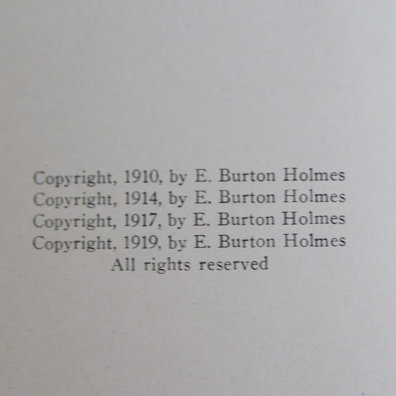 Complete 13 Volume "Burton Holmes Travelogues" (1919) with "Travel Tips" (1920)