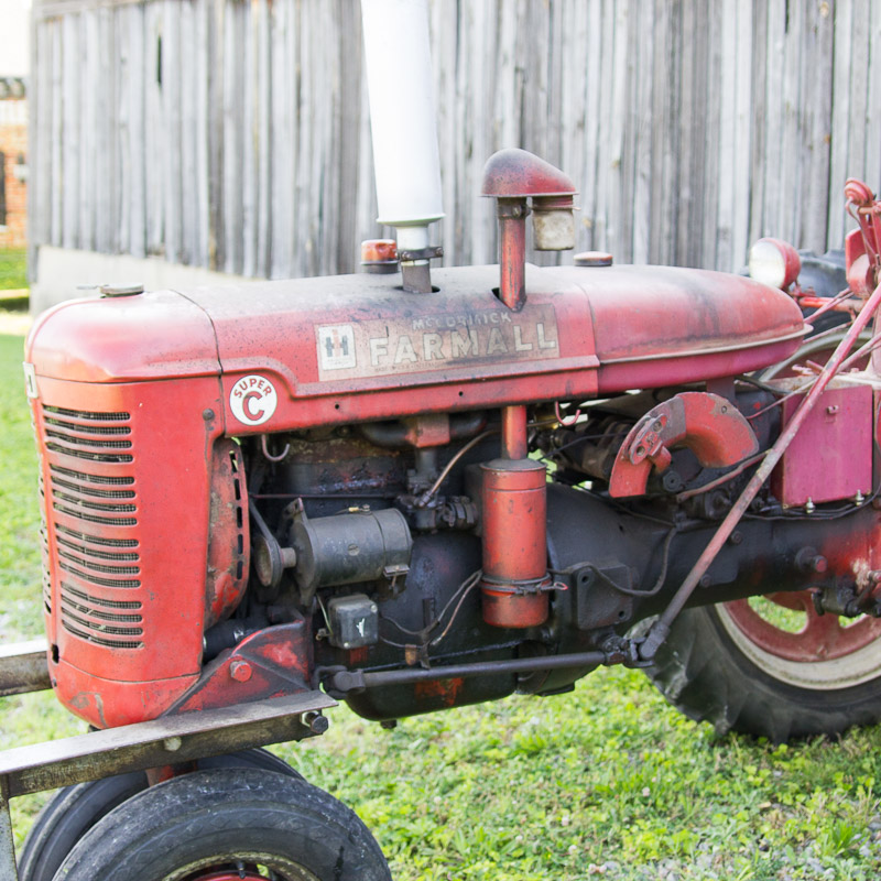 1951 McCormick Farmall Super C tractor