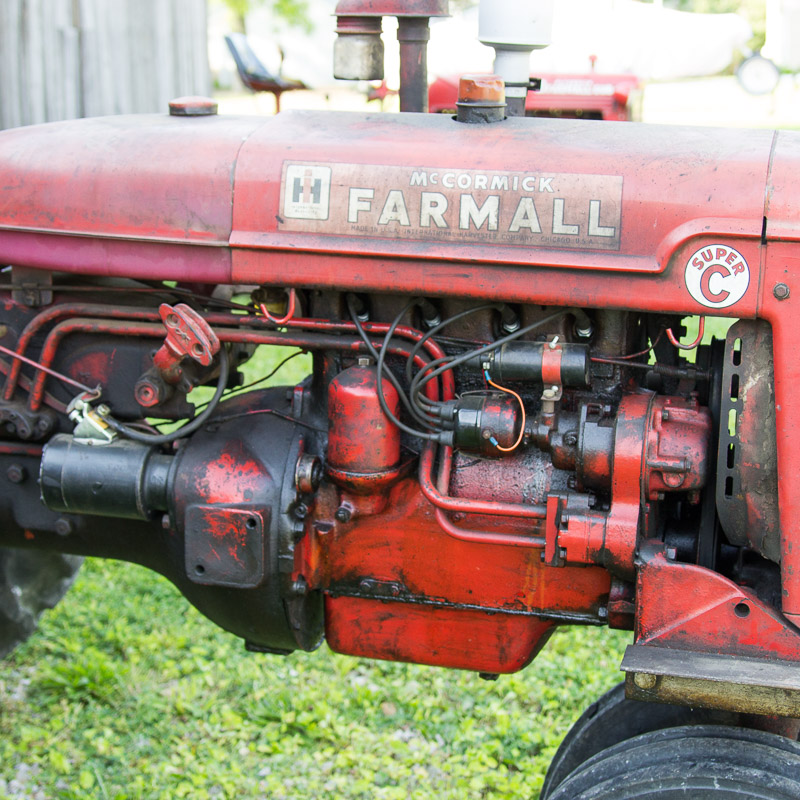 1951 McCormick Farmall Super C tractor