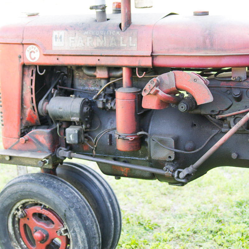 1951 McCormick Farmall Super C tractor
