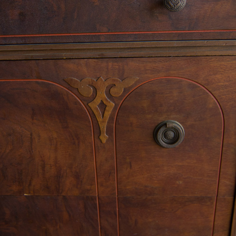 Vintage Mahogany Dresser