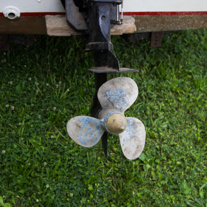 1956 Handcrafted Cuddy Cabin Boat with 110 HP Volvo Engine and Trailer