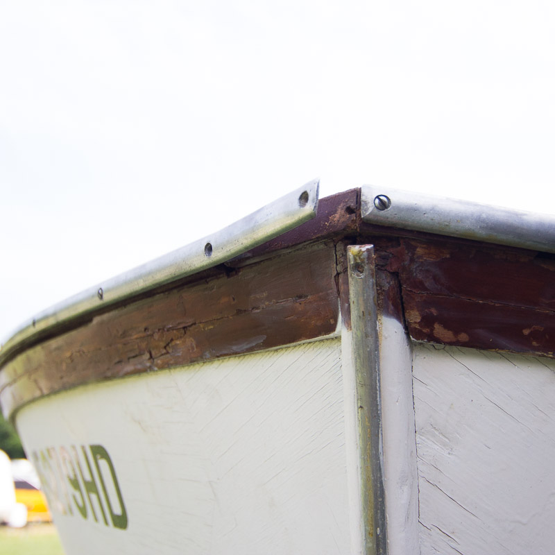 1956 Handcrafted Cuddy Cabin Boat with 110 HP Volvo Engine and Trailer
