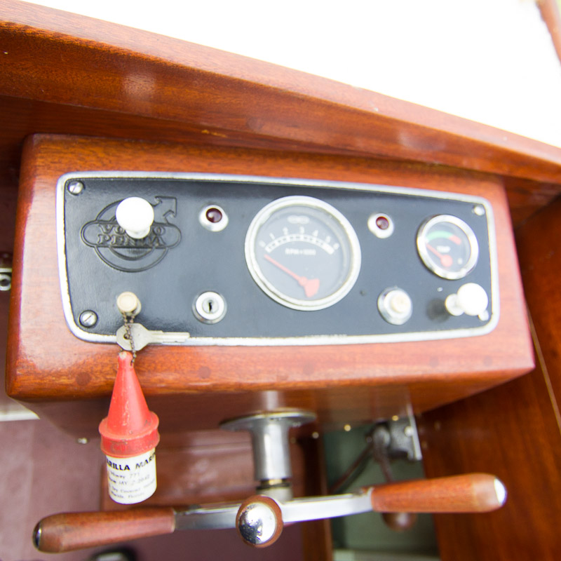 1956 Handcrafted Cuddy Cabin Boat with 110 HP Volvo Engine and Trailer