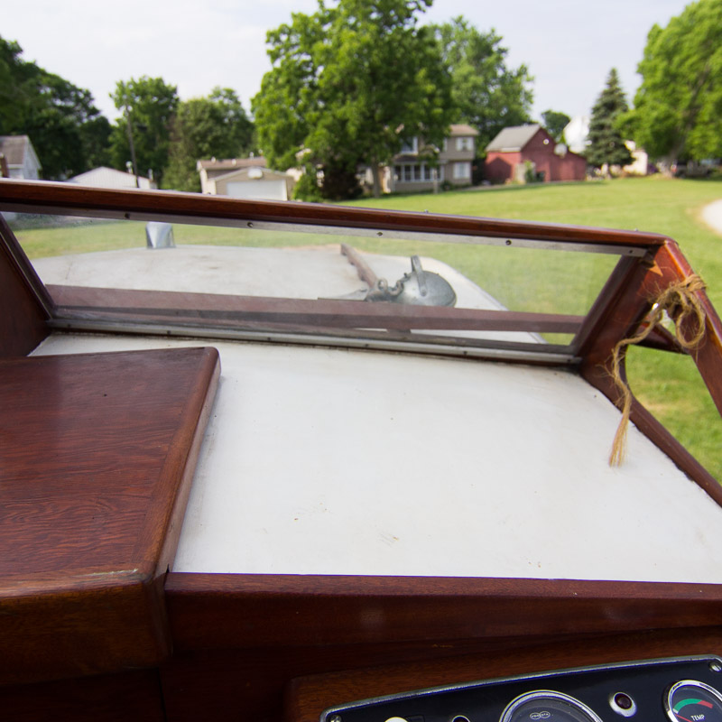 1956 Handcrafted Cuddy Cabin Boat with 110 HP Volvo Engine and Trailer
