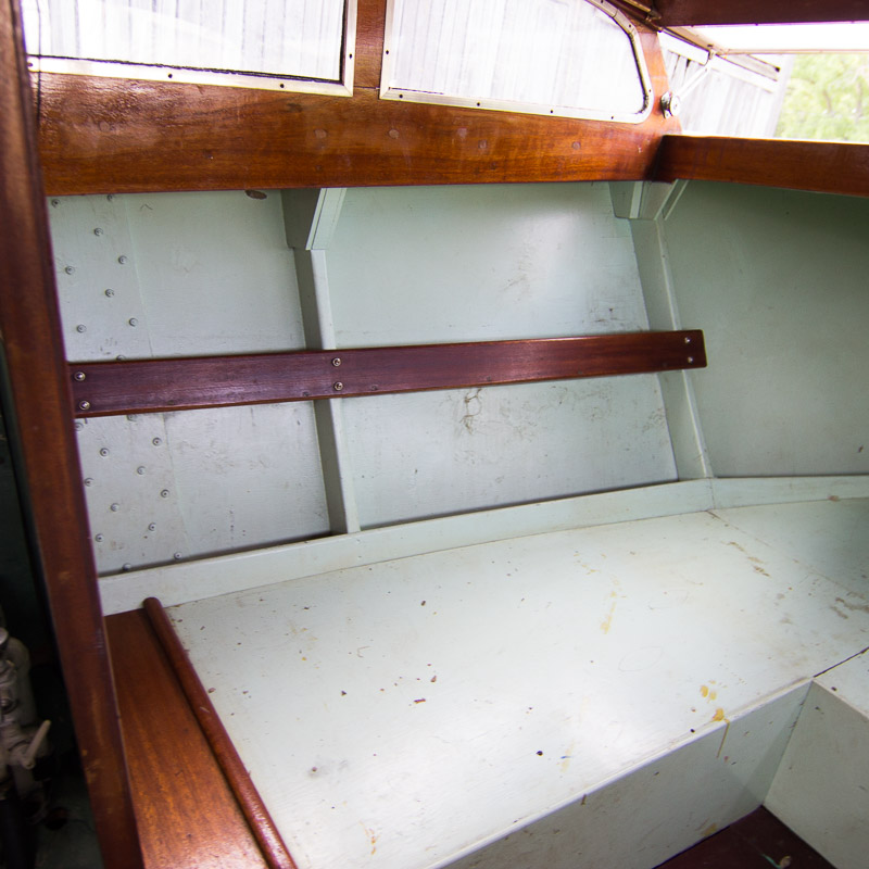 1956 Handcrafted Cuddy Cabin Boat with 110 HP Volvo Engine and Trailer