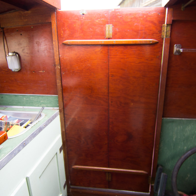 1956 Handcrafted Cuddy Cabin Boat with 110 HP Volvo Engine and Trailer