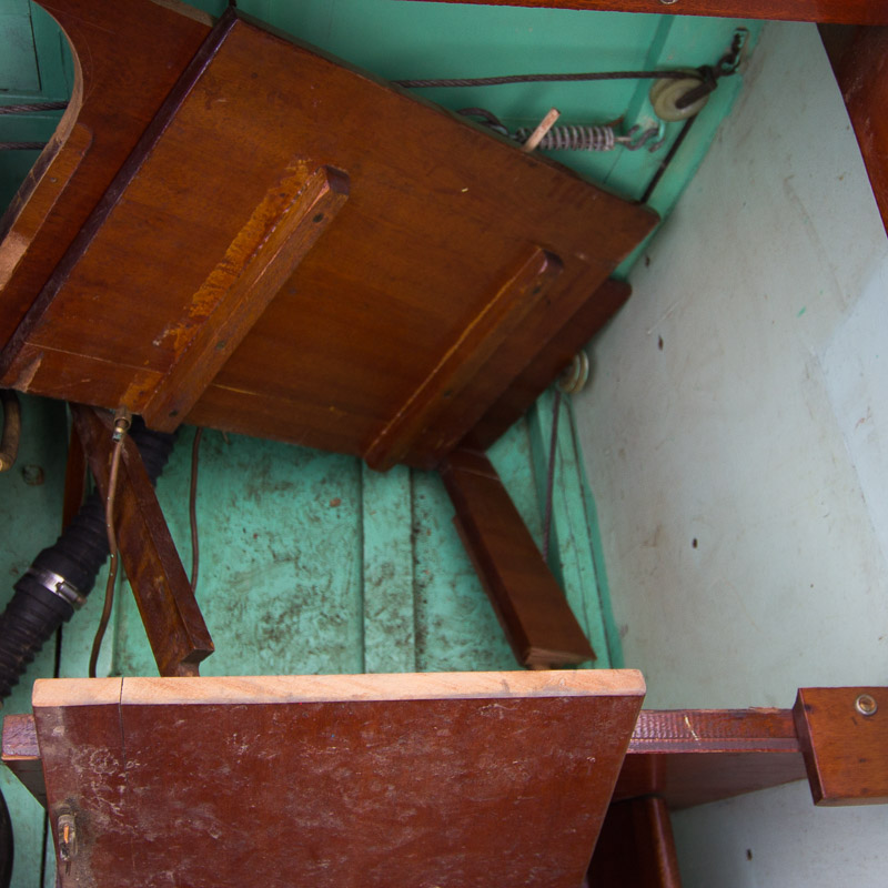 1956 Handcrafted Cuddy Cabin Boat with 110 HP Volvo Engine and Trailer