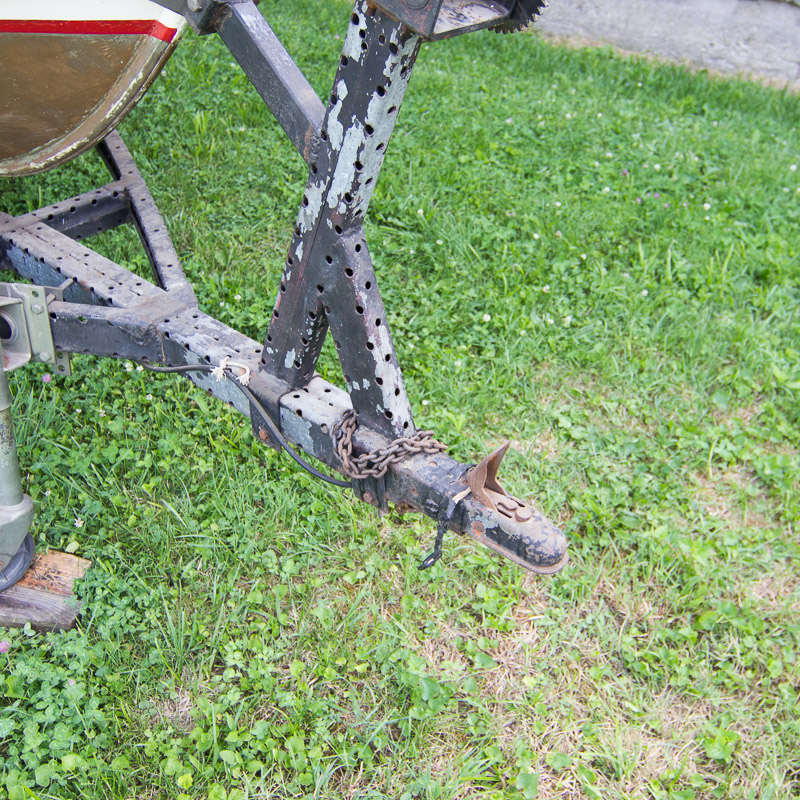 1956 Handcrafted Cuddy Cabin Boat with 110 HP Volvo Engine and Trailer