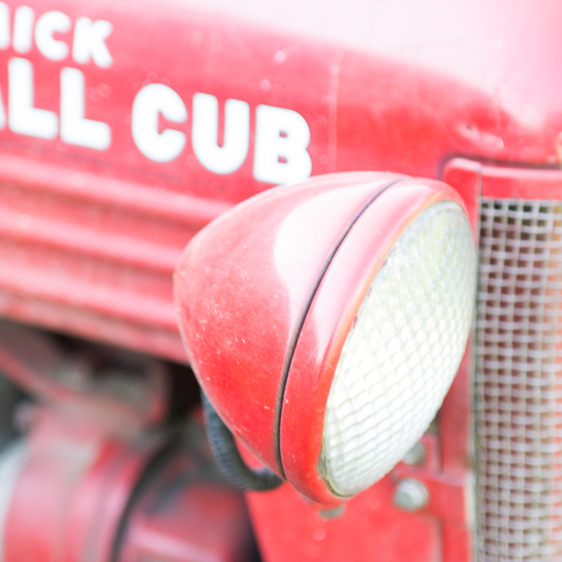 1949 McCormick Farmall Cub Tractor with Mower Attachment