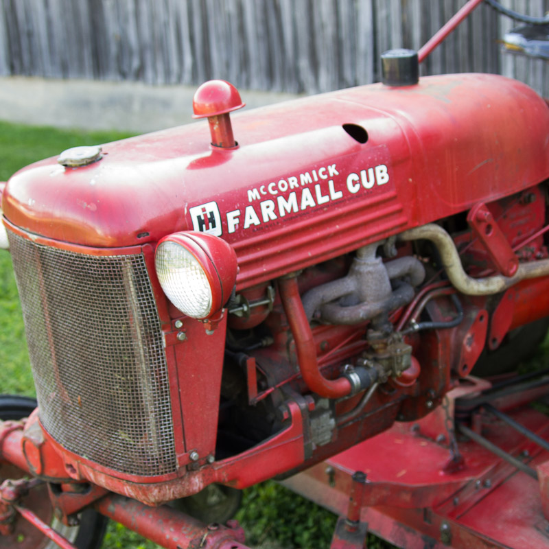 1949 McCormick Farmall Cub Tractor with Mower Attachment