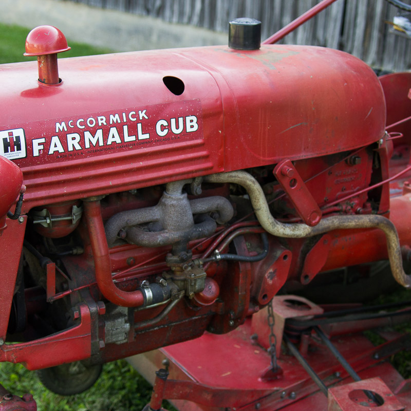 1949 McCormick Farmall Cub Tractor with Mower Attachment