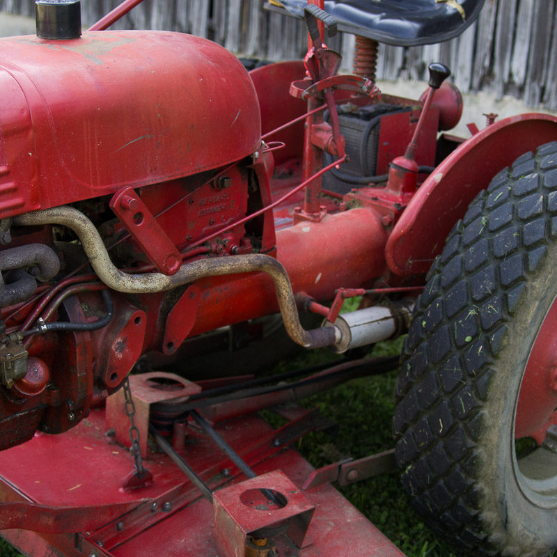 1949 McCormick Farmall Cub Tractor with Mower Attachment