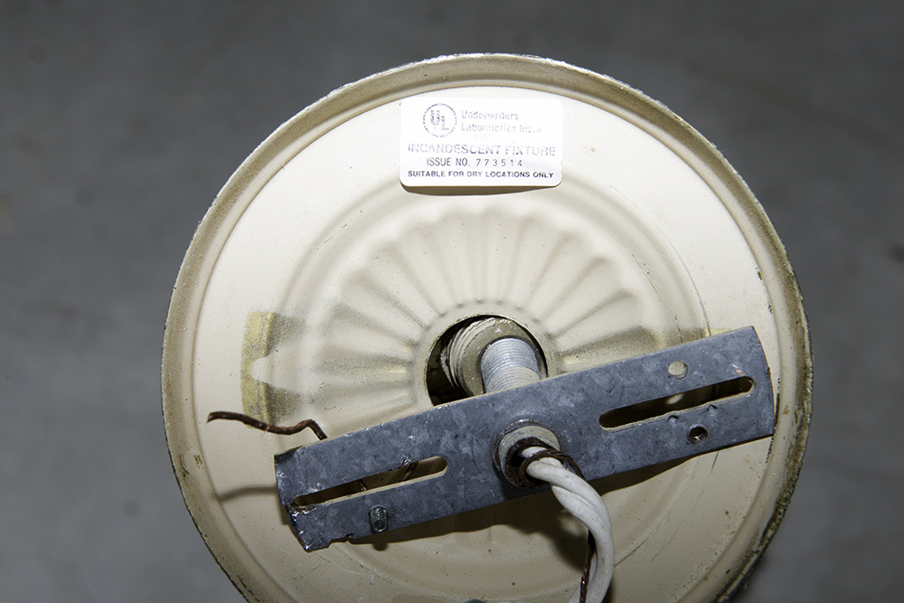 Baroque Style Distressed Wood Chandelier