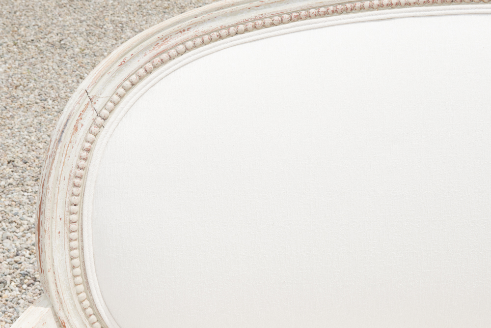 Vintage Swedish Gustavian Style Settee