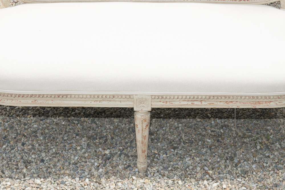 Vintage Swedish Gustavian Style Settee
