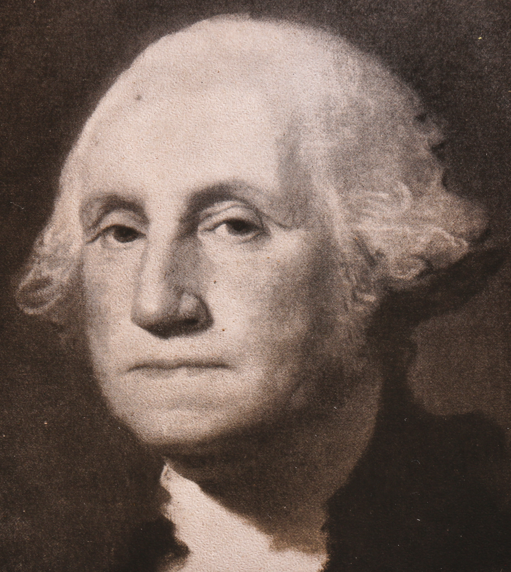 George Washington Offset Lithograph Print