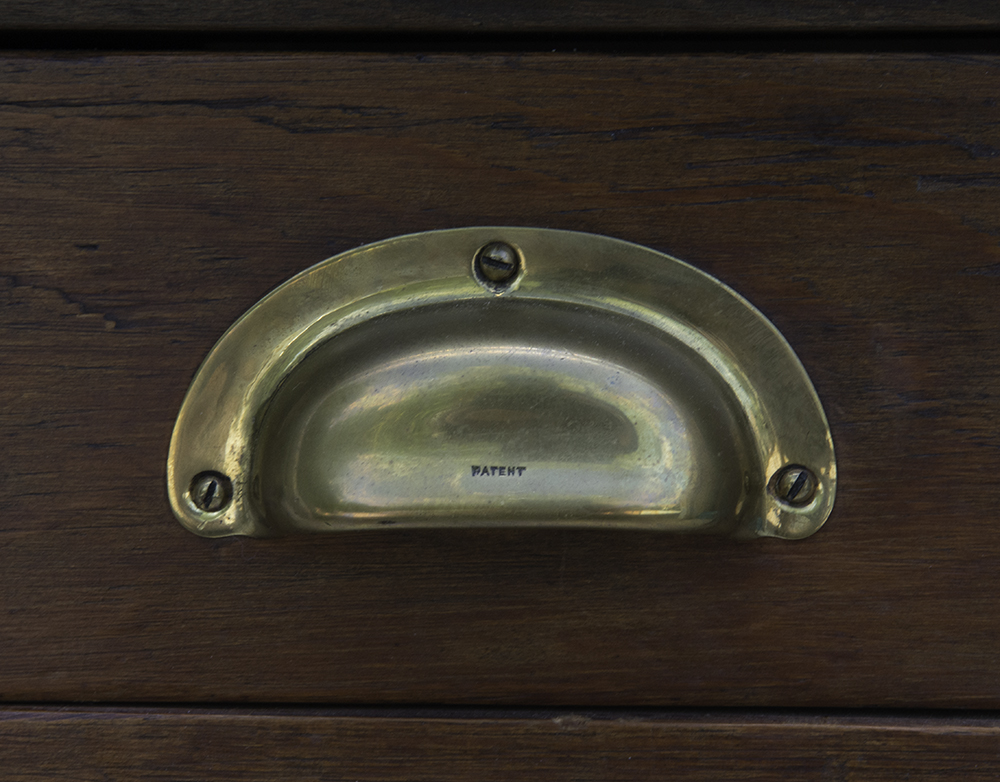 Large English Country Walnut Work Table