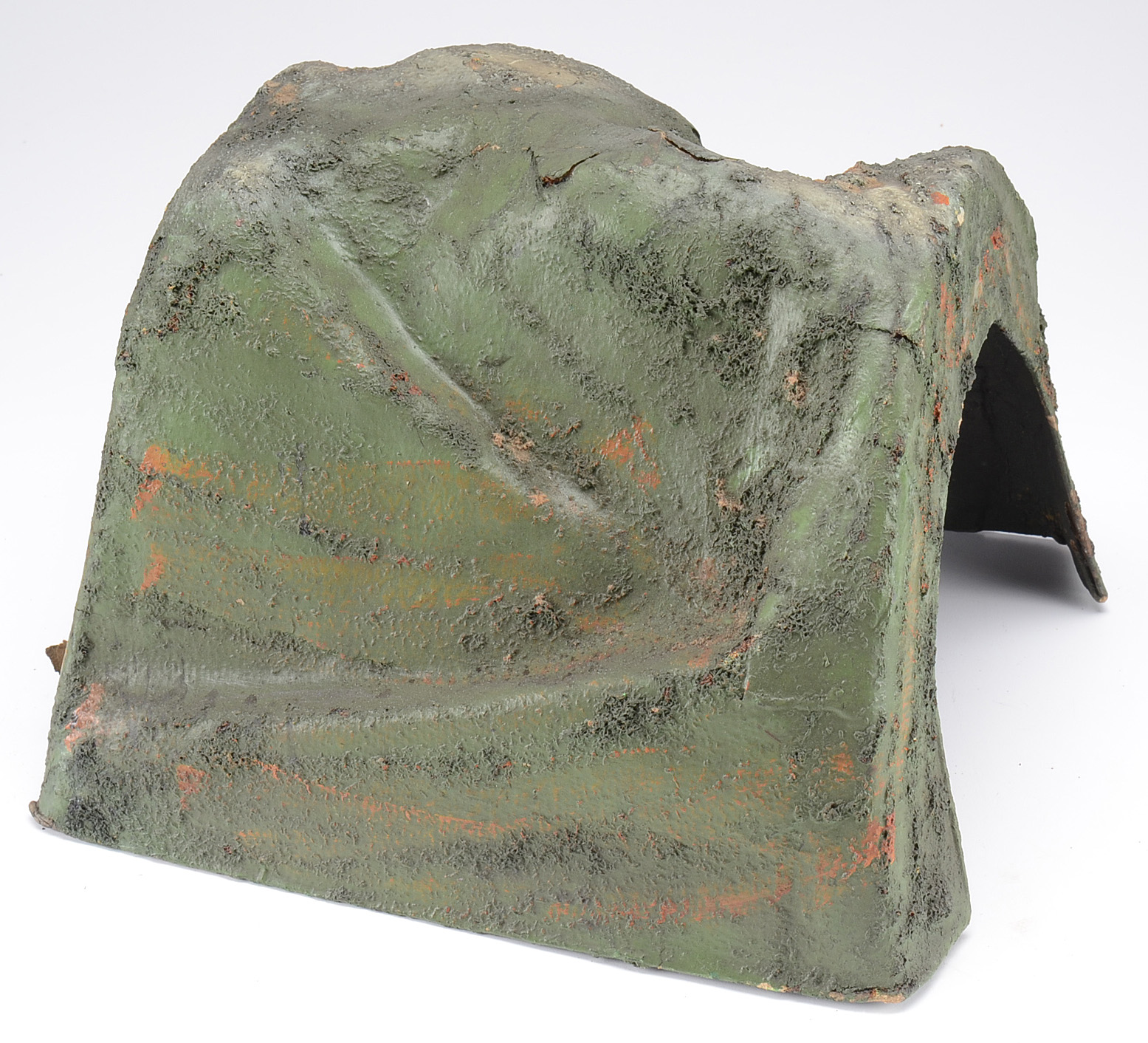 Trio of Antique Paper Mache Lionel Model Train Layout Tunnels