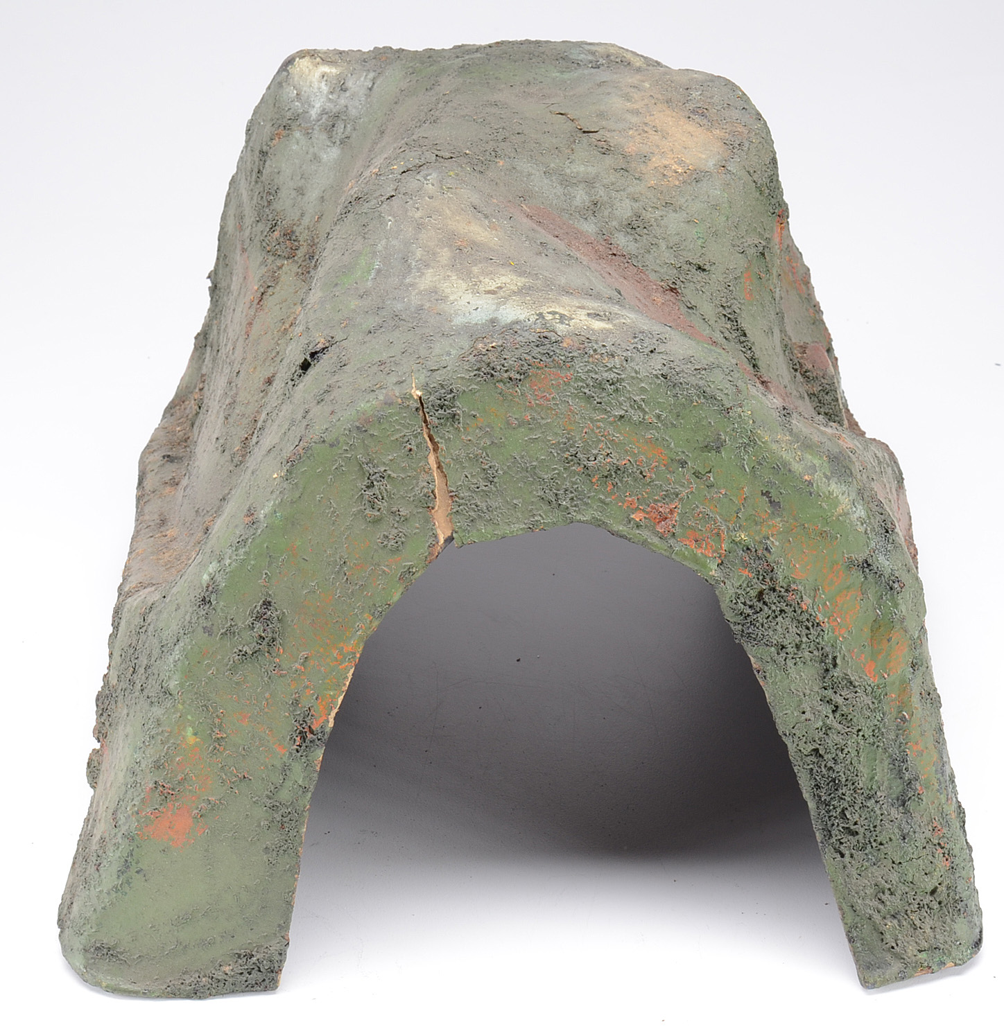 Trio of Antique Paper Mache Lionel Model Train Layout Tunnels