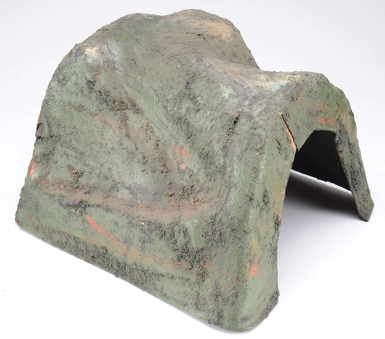 Trio of Antique Paper Mache Lionel Model Train Layout Tunnels