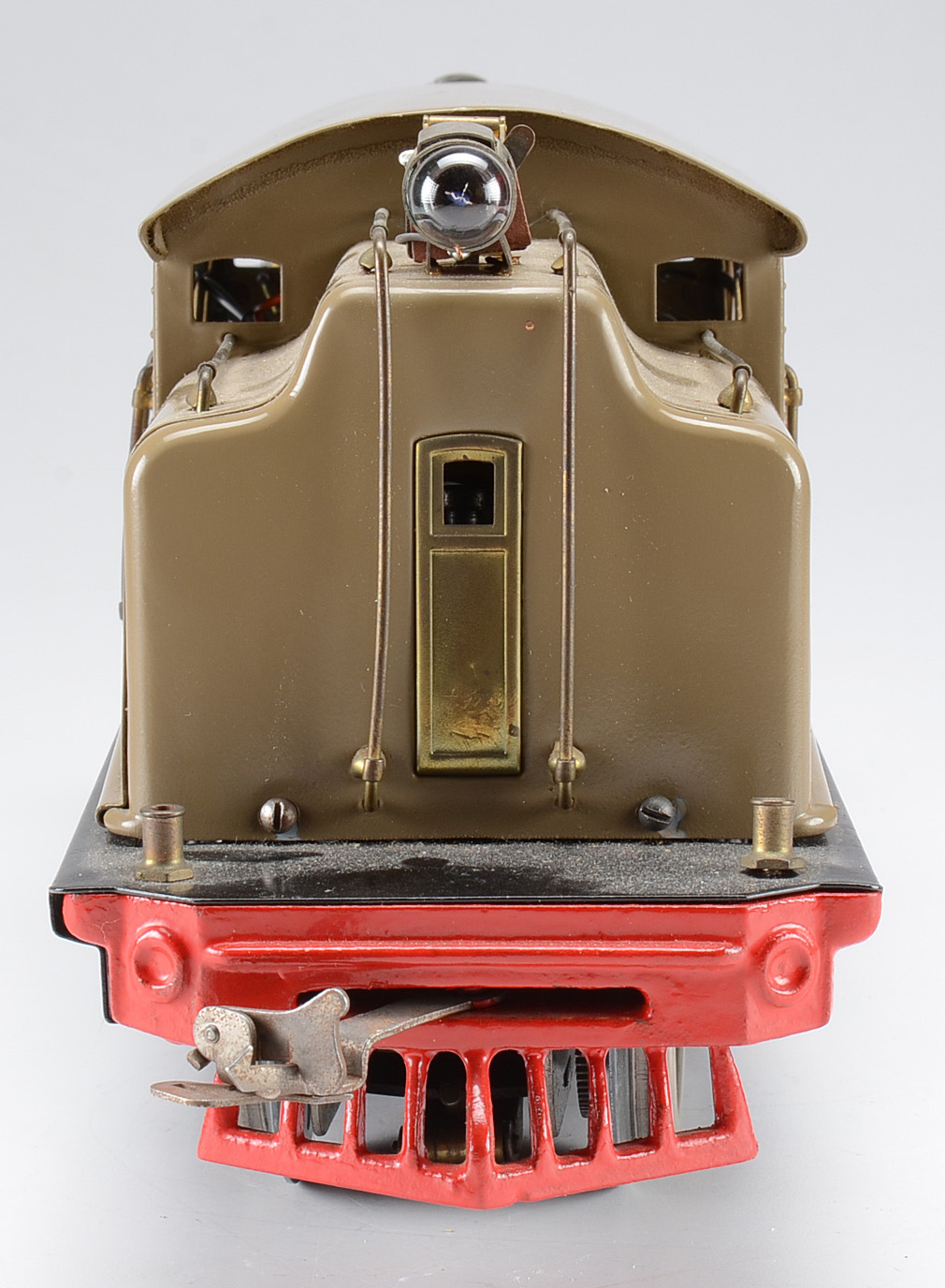 1920s Restored Antique Lionel #402  Dual Motor Standard Gauge Engine with Four Cars