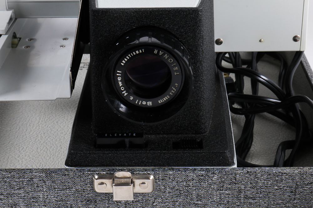 Vintage Bell & Howell "Project-or-View 500" Slide Projector