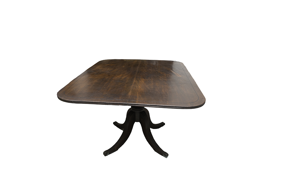 Large 19th Century English Breakfast Table