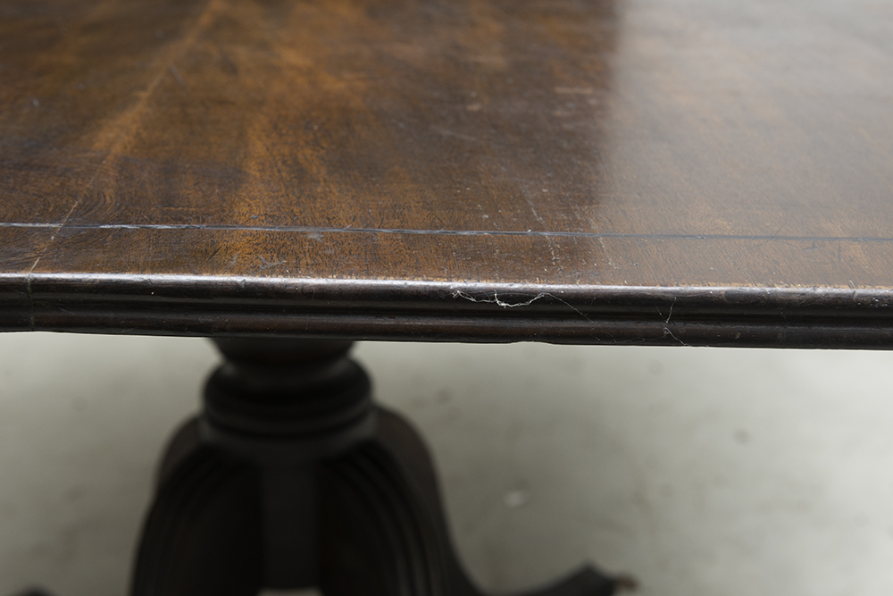 Large 19th Century English Breakfast Table