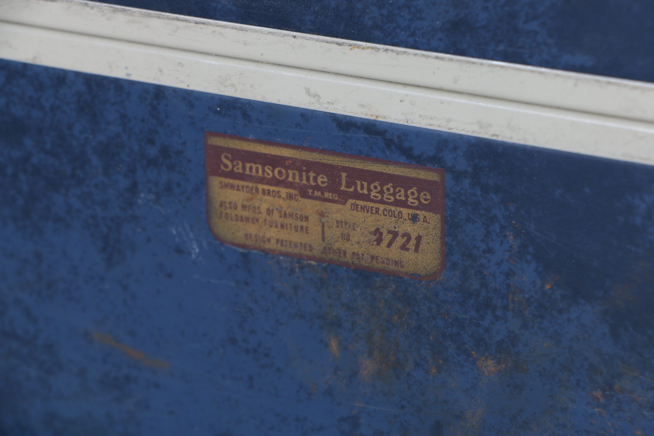 Vintage Set of Samsonite Hardside Luggage from Shwayder Bros. Inc