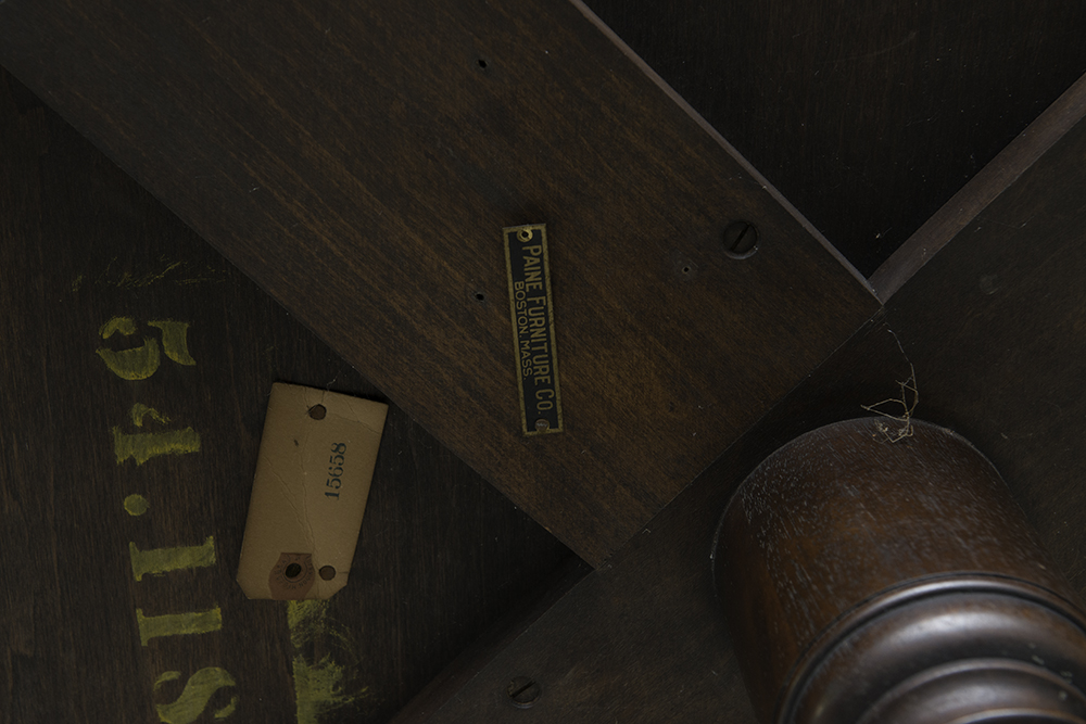 Vintage Paine Furniture Chippendale Tea Table