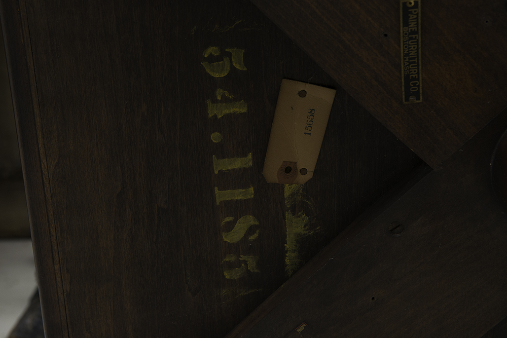 Vintage Paine Furniture Chippendale Tea Table