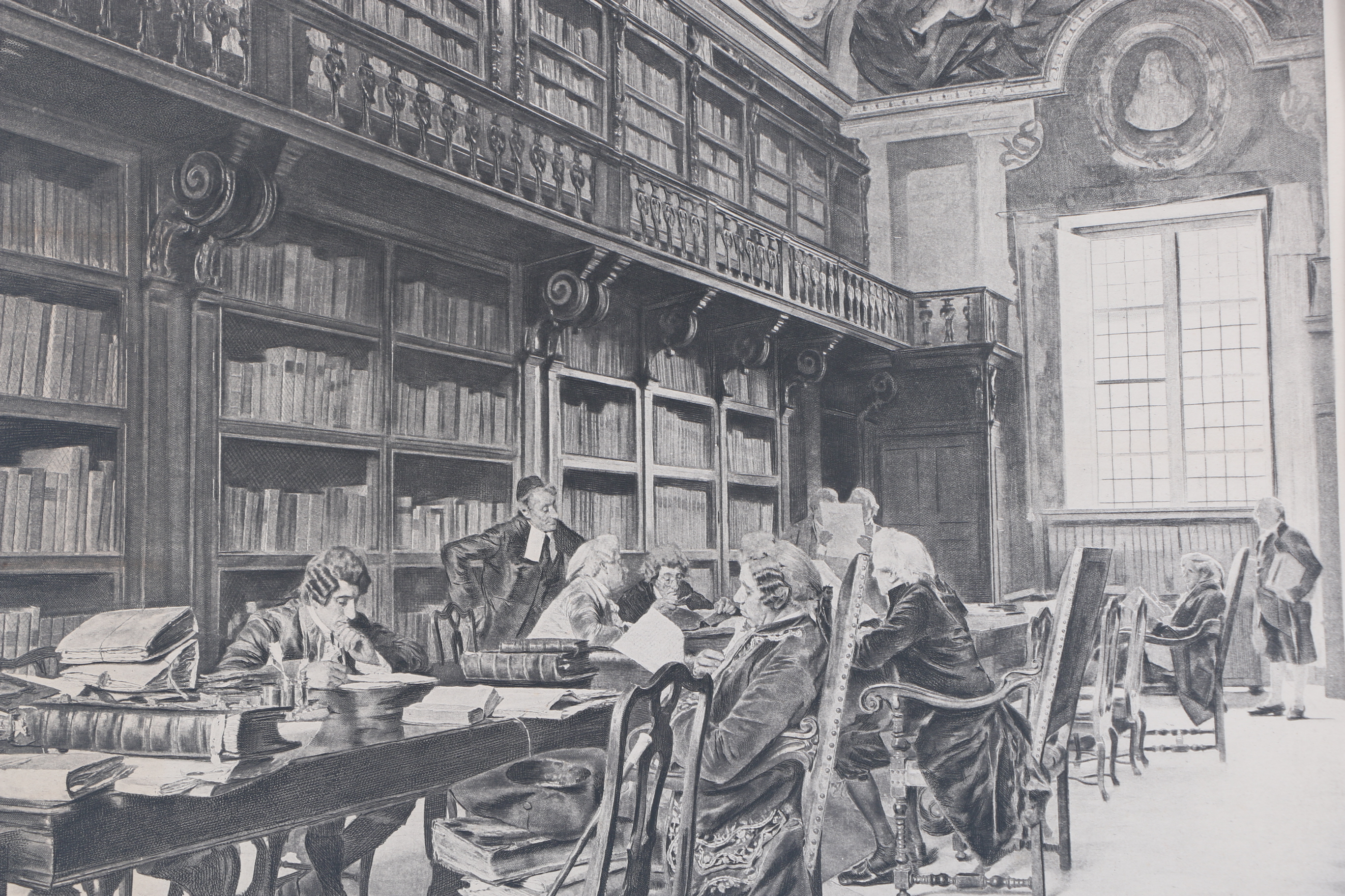 Collection of Antique Gebbie and Co. Photogravures