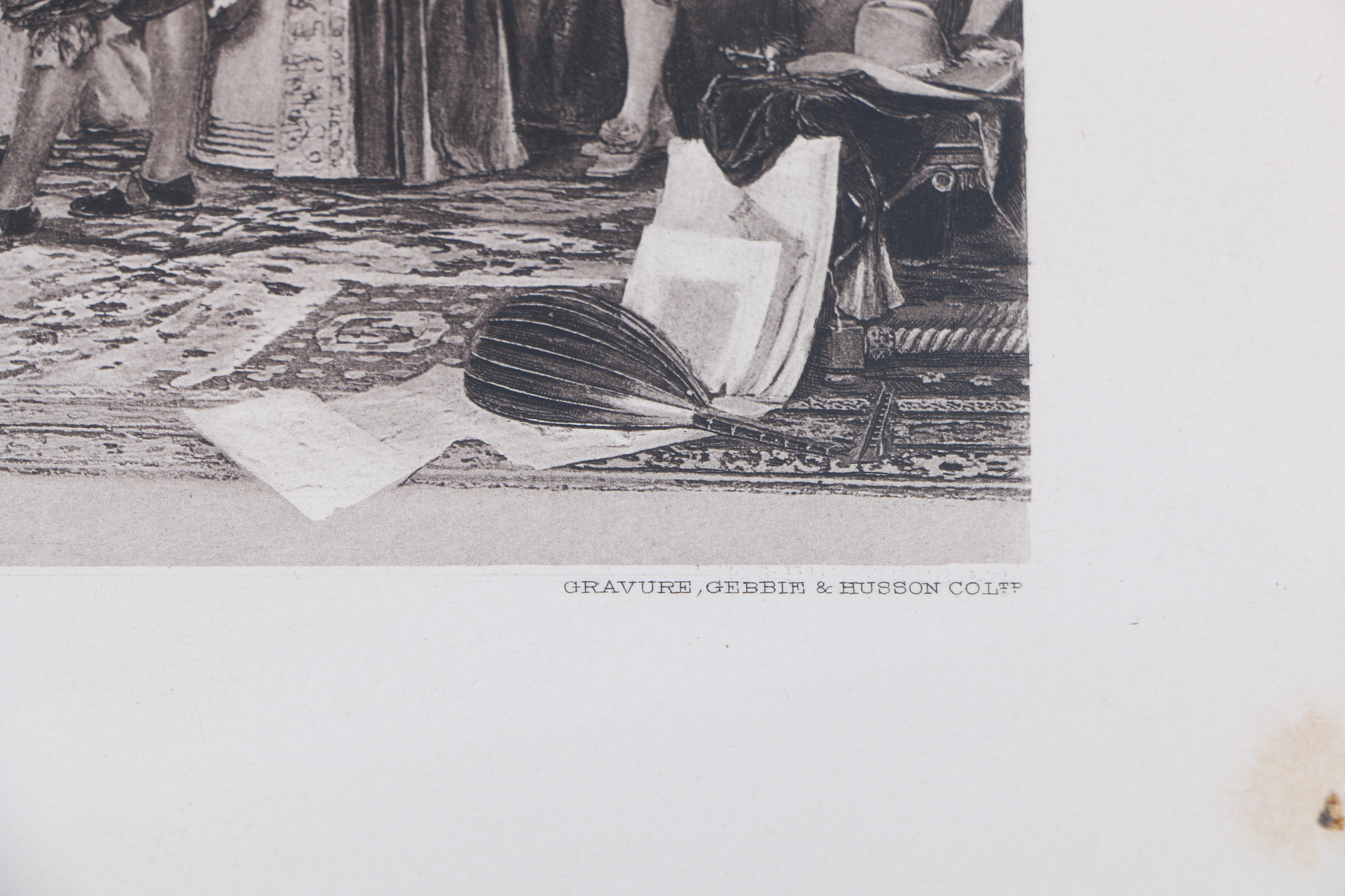 Collection of Antique Gebbie and Co. Photogravures