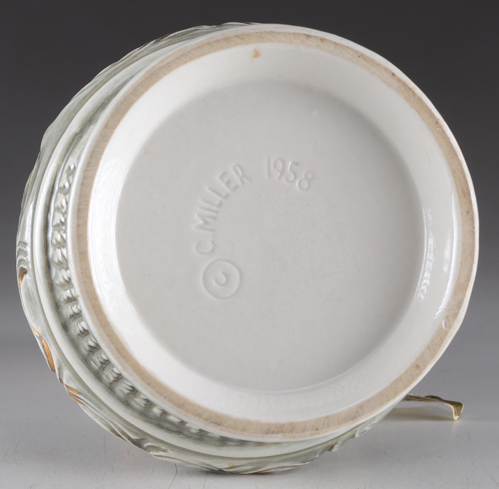 1958 Jim Beam "Gray Cherub" Executive Decanter