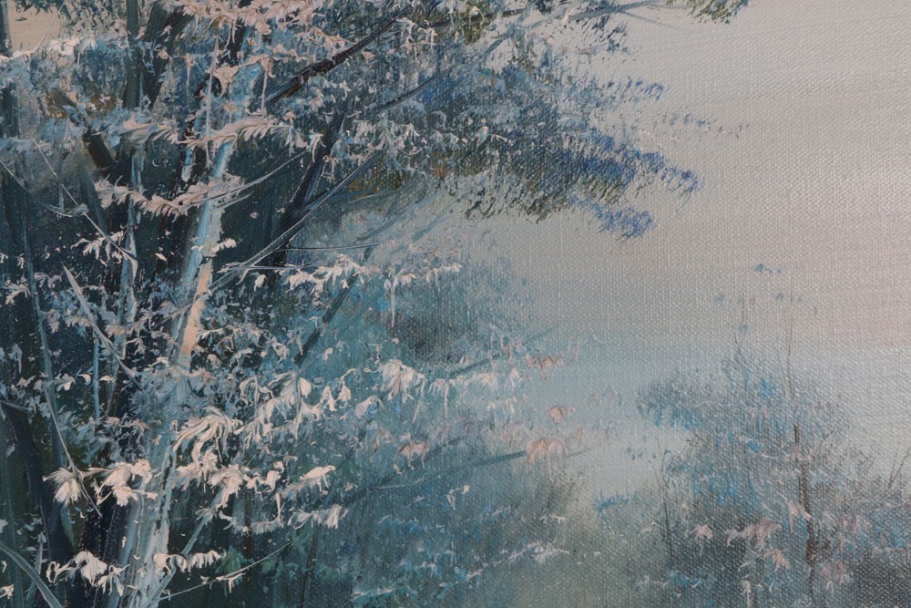 Trio of Scenic Oil Paintings